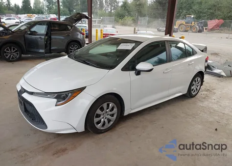 2020 Toyota Corolla Le from USA, damaged, VIN 5YFEPRAE6LP119441